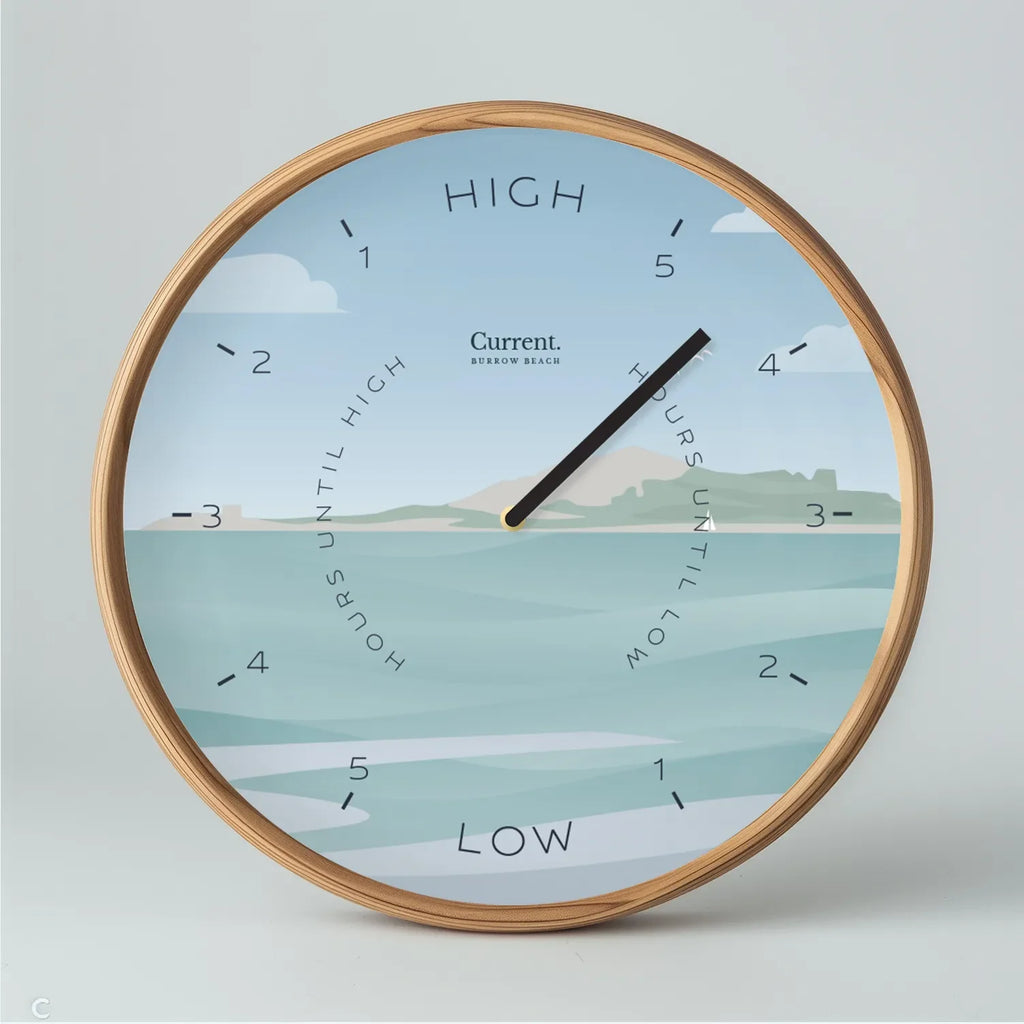 Burrow Beach Tide Clock