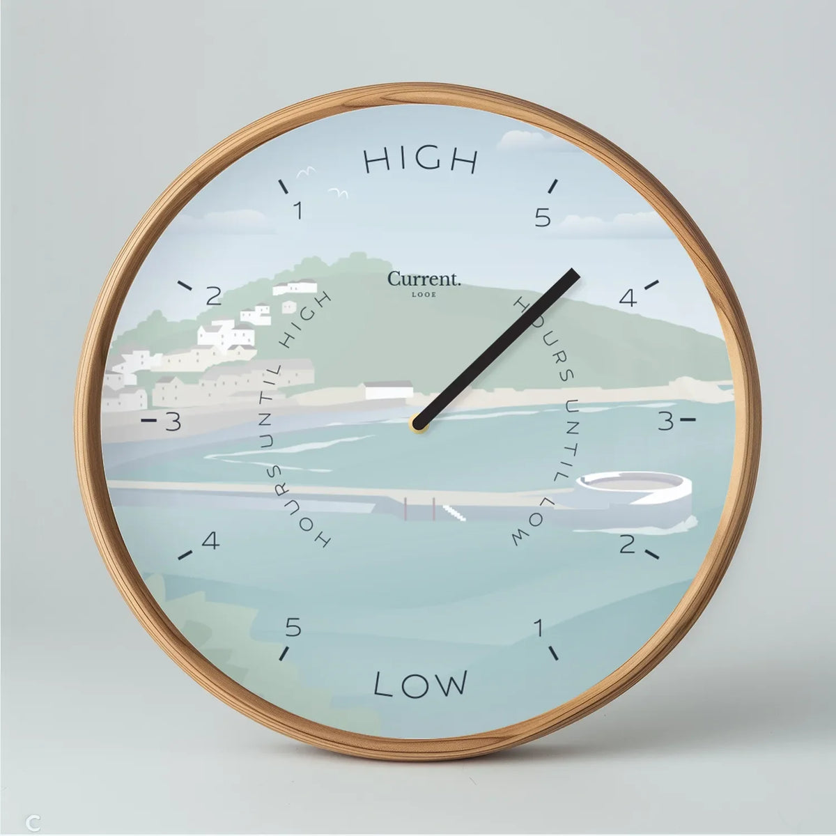 Looe Tide Clock