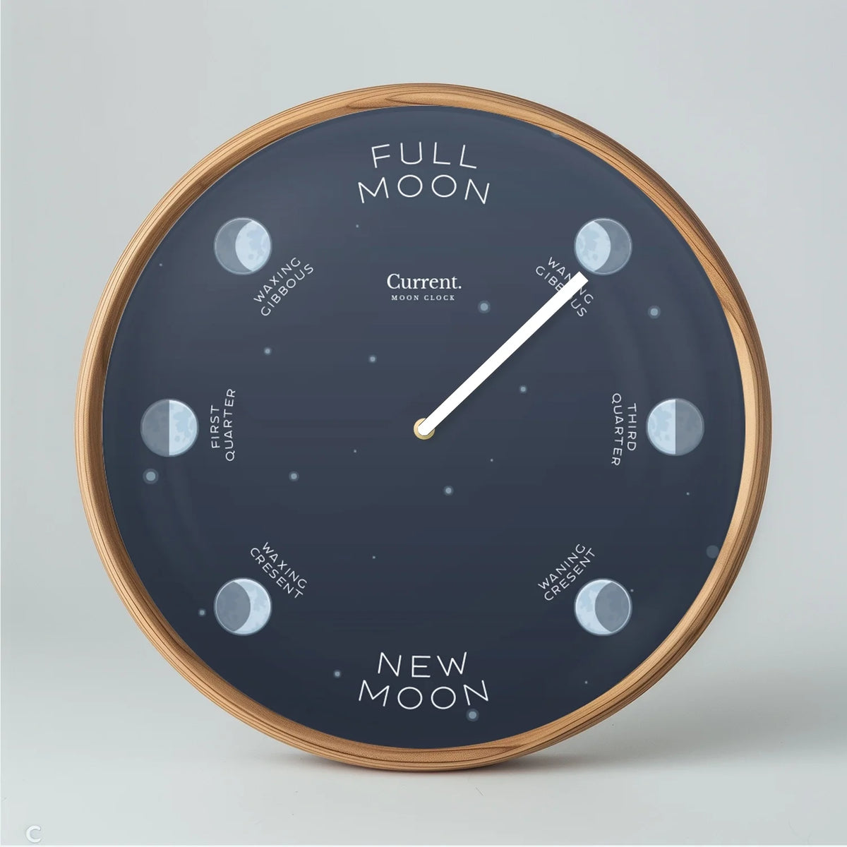 Moon Clock Dark