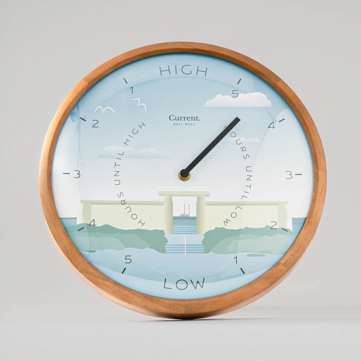 Bull Wall Tide Clock — view 2