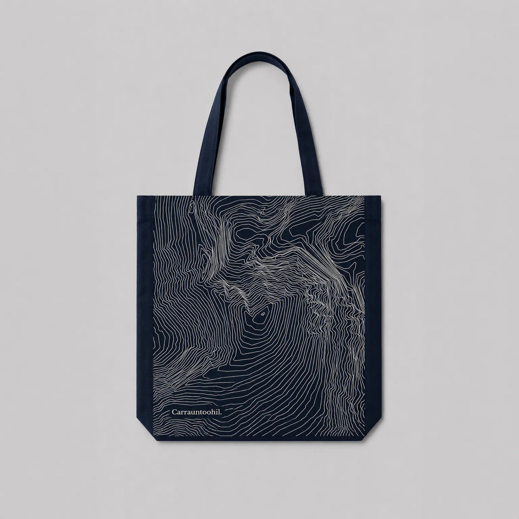 Carrauntoohil Topographic Tote