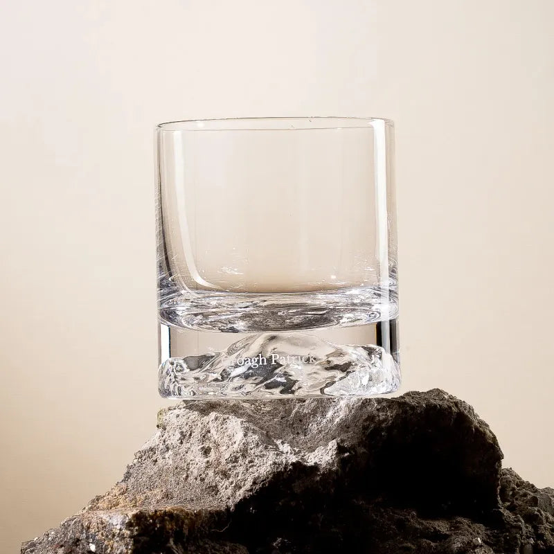 Croagh Patrick Heavy Base Whiskey Glass Set — view 9