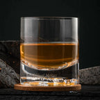 Cliffs of Moher Heavy Base Whiskey Glass — view 10