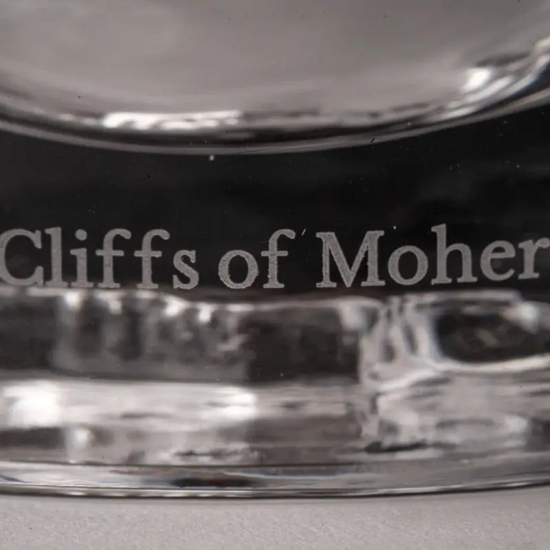 Cliffs of Moher Heavy Base Whiskey Glass — view 6