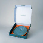 Ripple Dark Blue Tide Clock — view 3