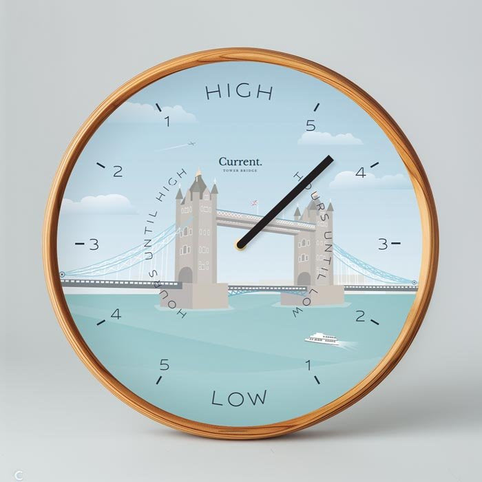 Tower Bridge Tide Clock