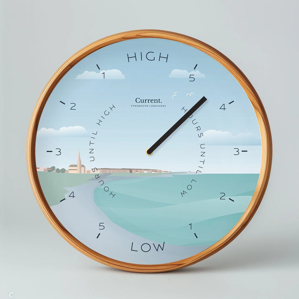 Tynemouth Longsands Tide Clock