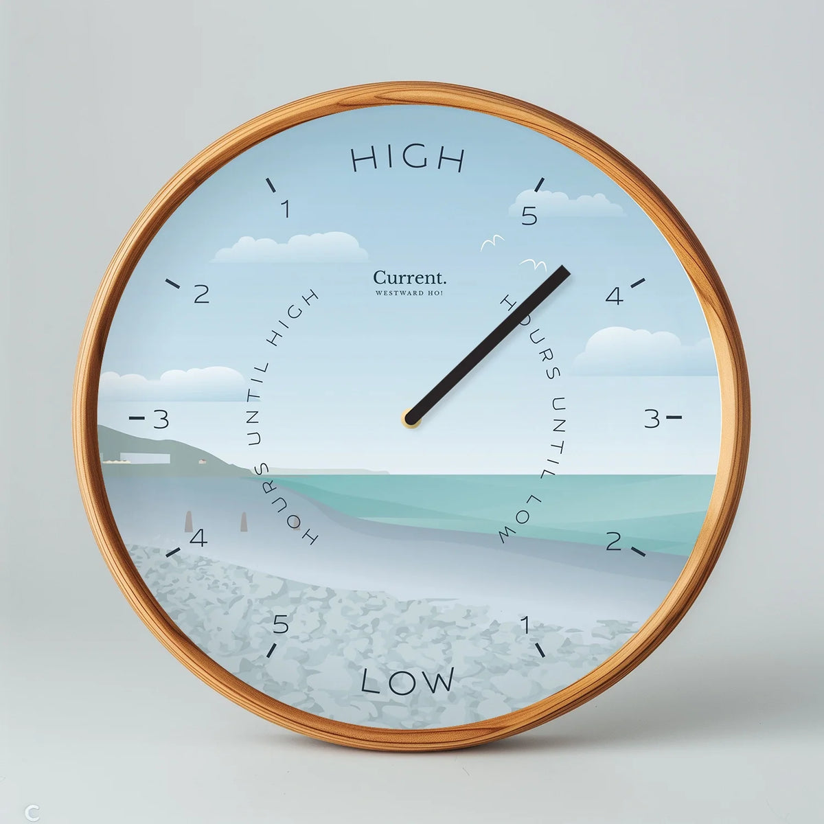 Westward Ho! Tide Clock