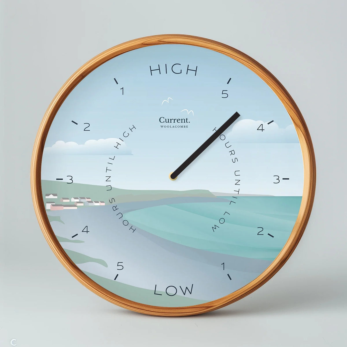 Woolacombe Tide Clock